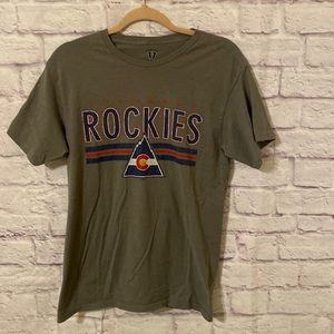 Colorado Rockies Vintage Hockey t-shirt